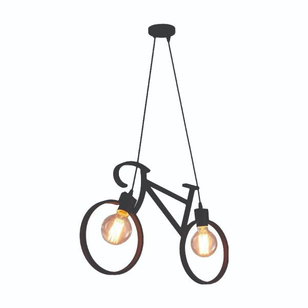 Bicycle Shaped Pendant Light