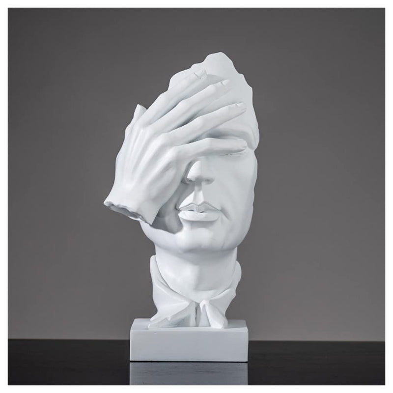 Abstract Thinker Art Statue